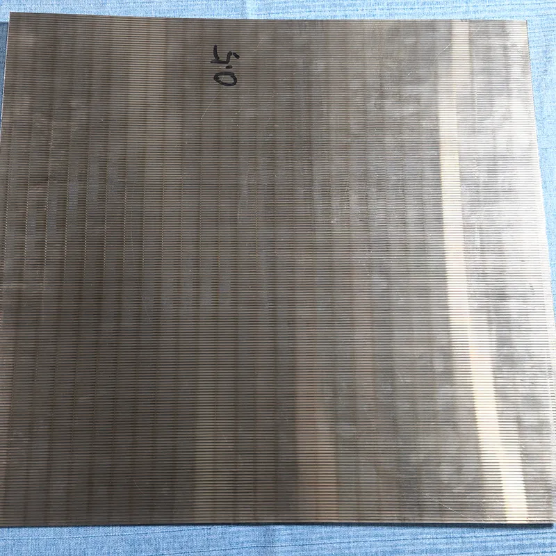 what is a wedge wire screen